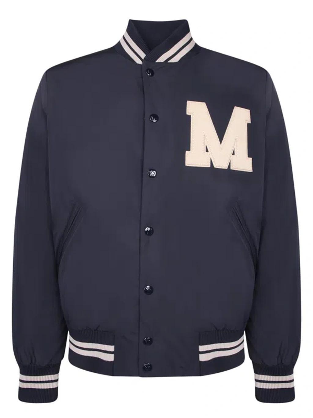 MONCLER Jackets In Blue Product Image