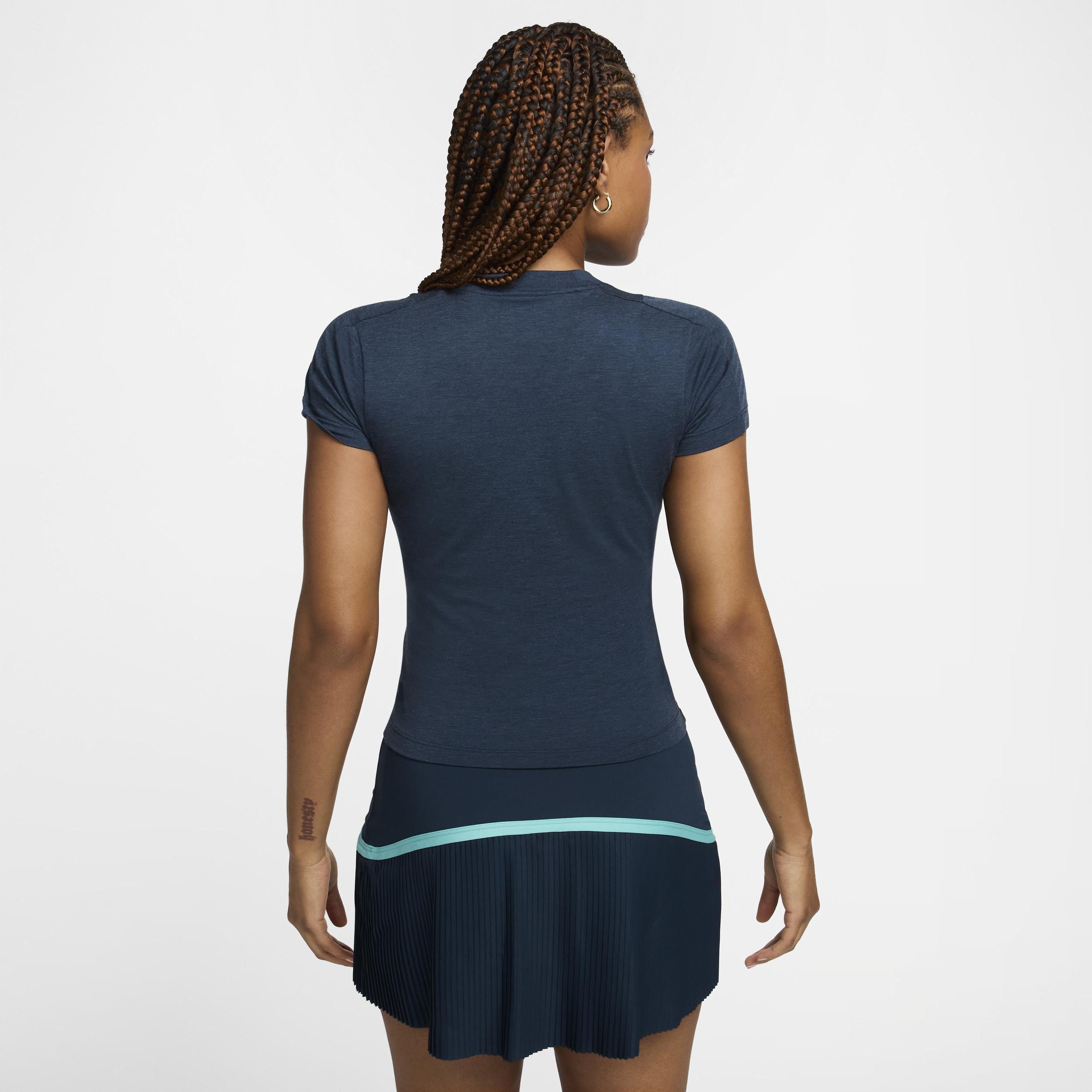 Nike Women's Court Advantage Dri-FIT Short-Sleeve Tennis Top Product Image