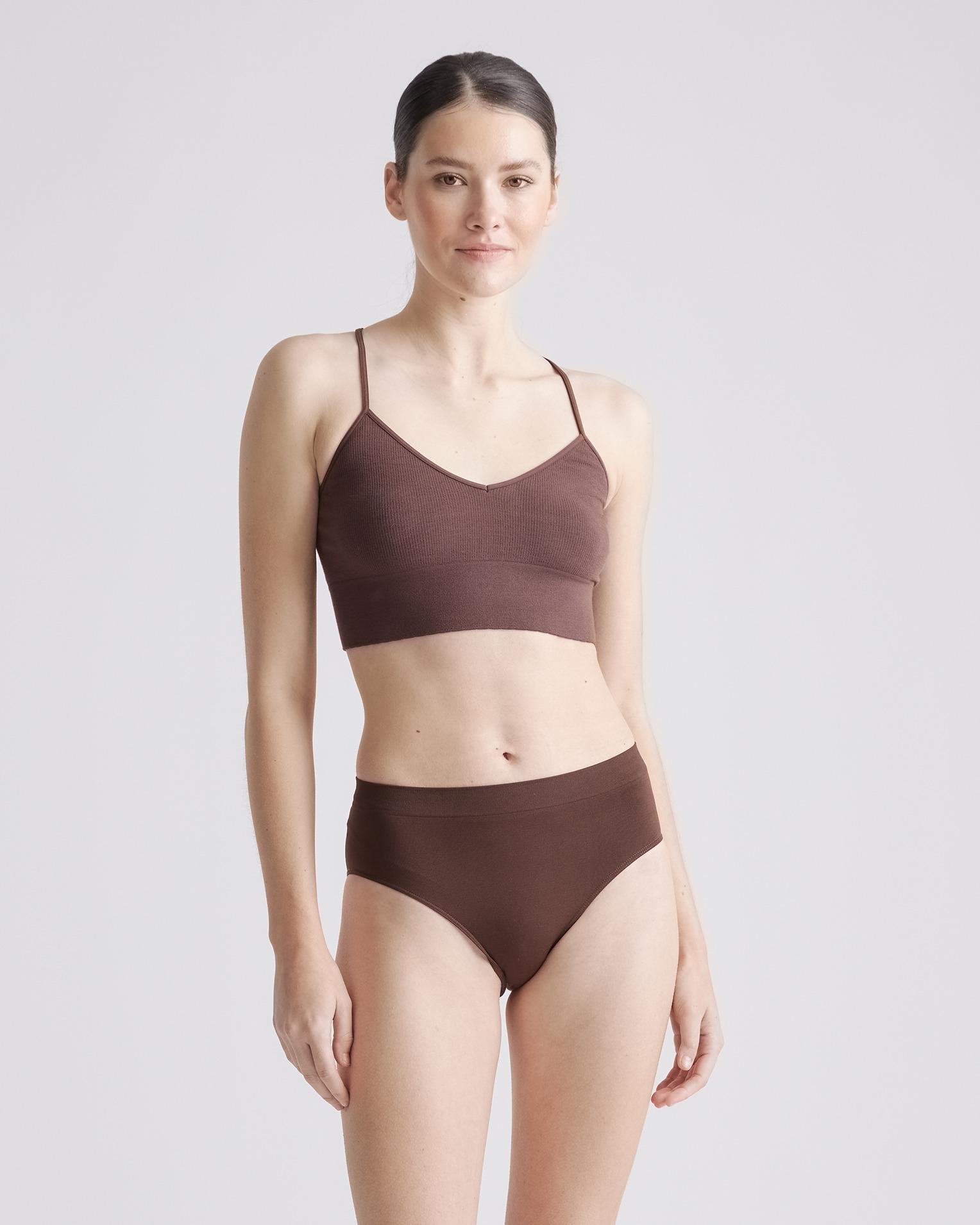 Comfort Rib T-Back Bralette (2-Pack) Product Image