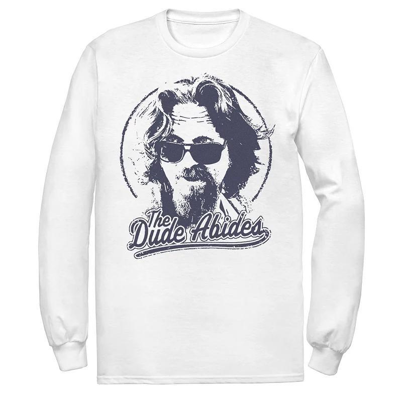 Mens Big Lebowski The Dude Abides Classic Circle Logo Tee Product Image