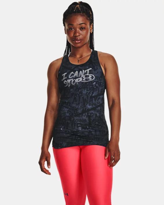 Women's HeatGear® Message Compression Tank Product Image