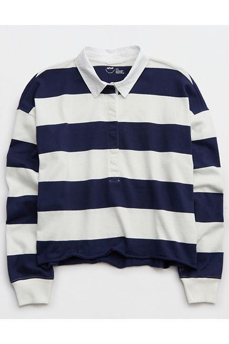 Aerie Sporty Prep Rugby Polo Women's Product Image