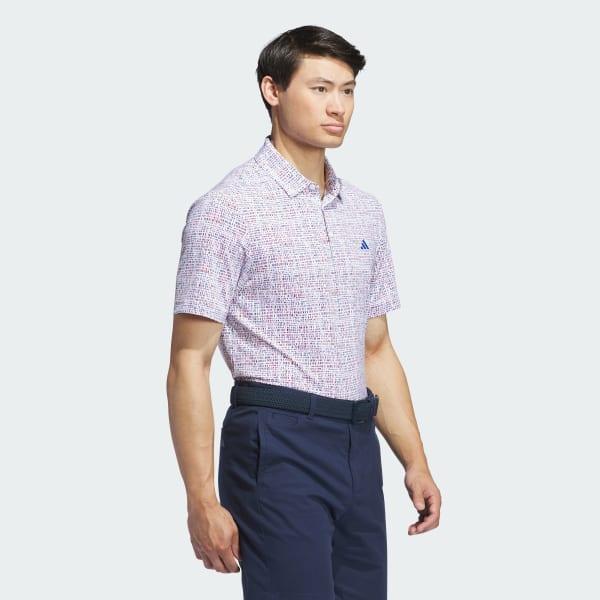 Ultimate365 Power Grid Print Polo Shirt Product Image