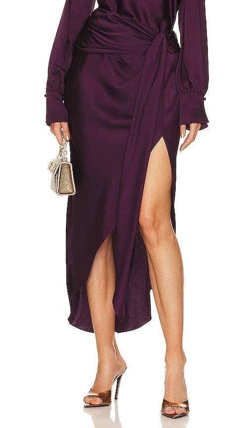 Elisabetta Draped Midi Skirt product image