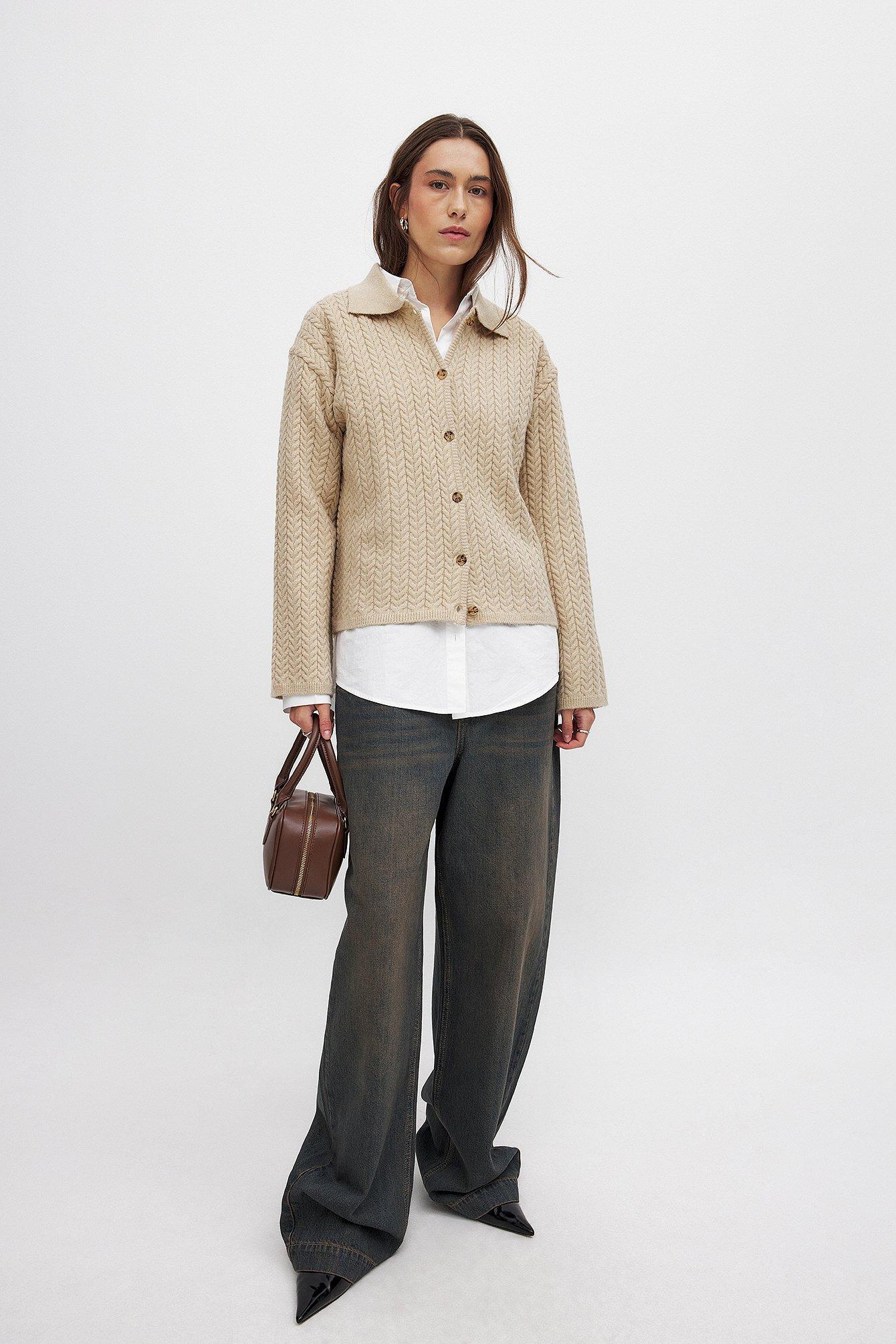 Cable Knitted Cardigan product image