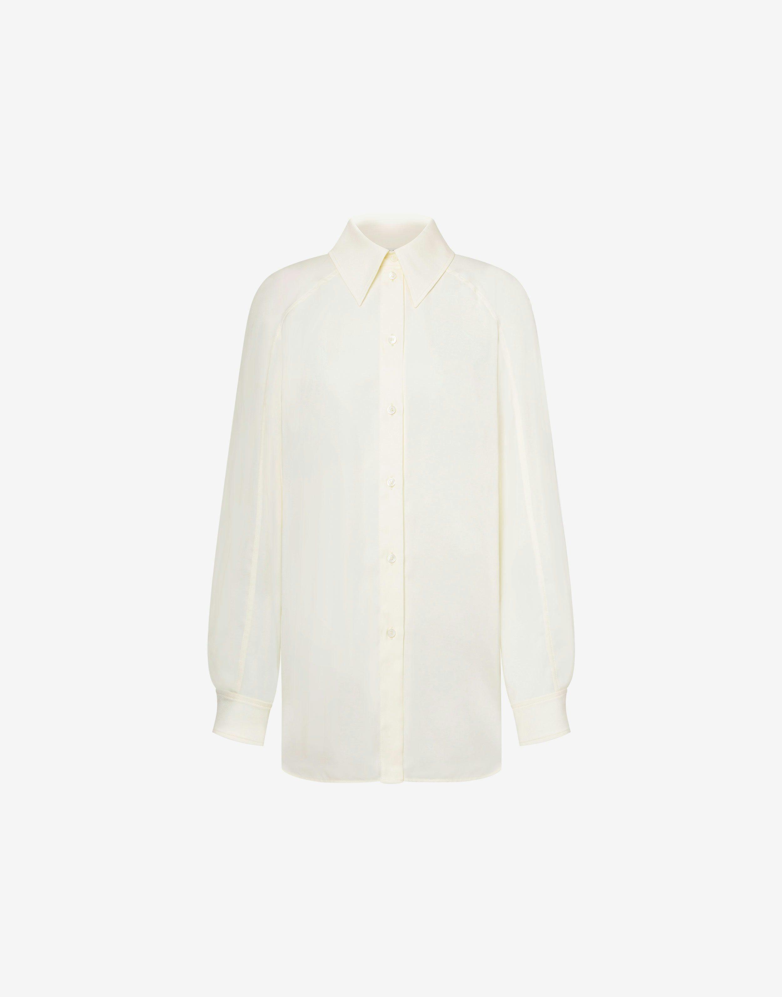 Fluid viscose blend shirt product image