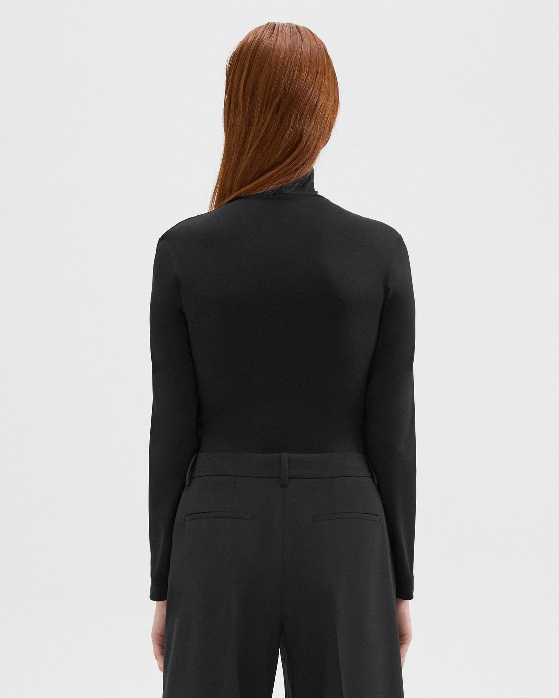 Turtleneck Bodysuit in Motion Jersey Product Image