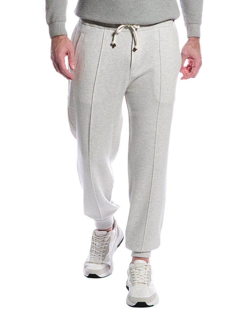 BRUNELLO CUCINELLI Cashmere Sweatpant In Grey Product Image