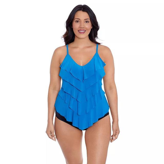 Womens Trimshaper Rachel Tankini Swimsuit Top Product Image