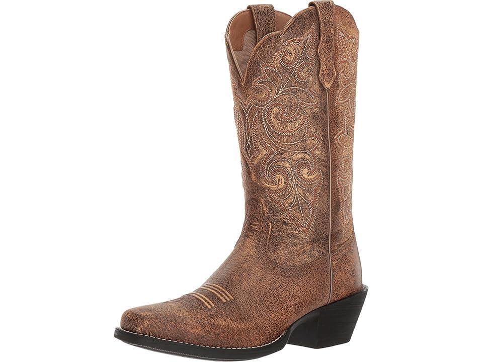 Ariat Women's Round Up Square Toe Western Boots Product Image