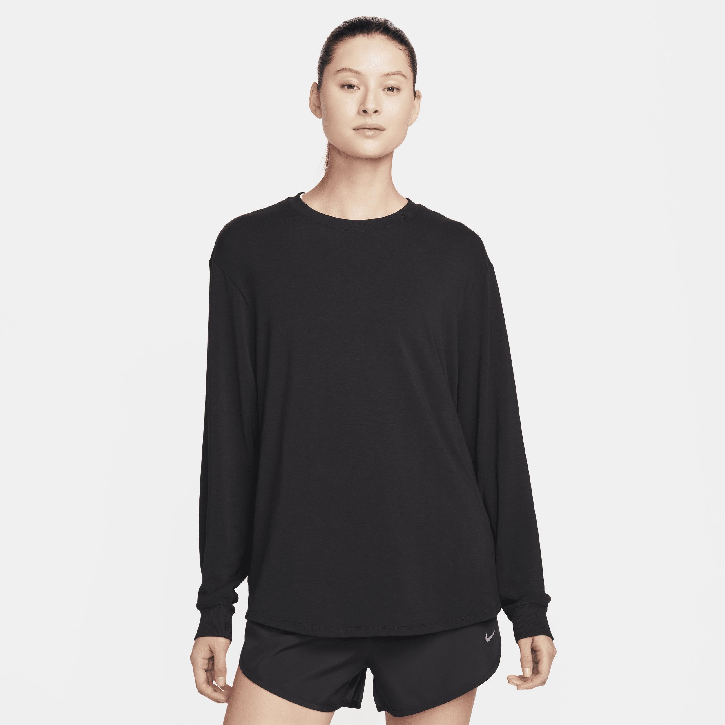 Nike Womens One Relaxed Dri-FIT Long-Sleeve Top Product Image