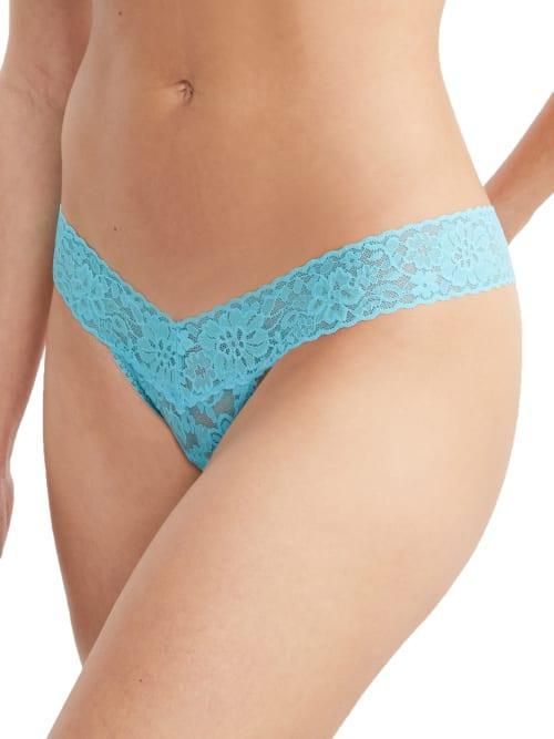 Hanky Panky Womens Daily Lace Low Rise Thong 771001 Product Image