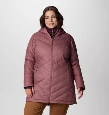 Columbia Women's Heavenly Long Hooded Jacket - Plus Size- Product Image