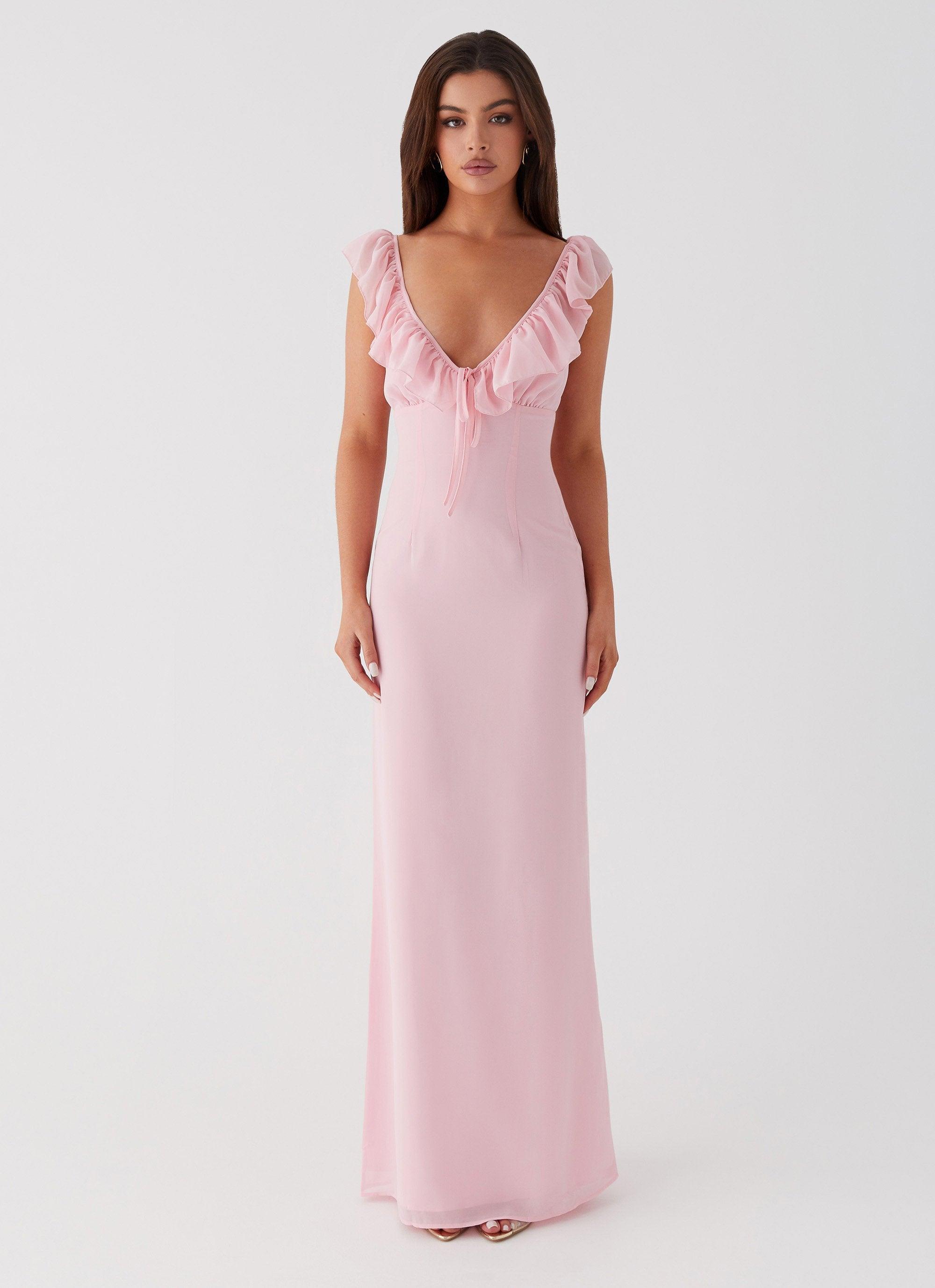 Silvie Maxi Dress - Pink Product Image