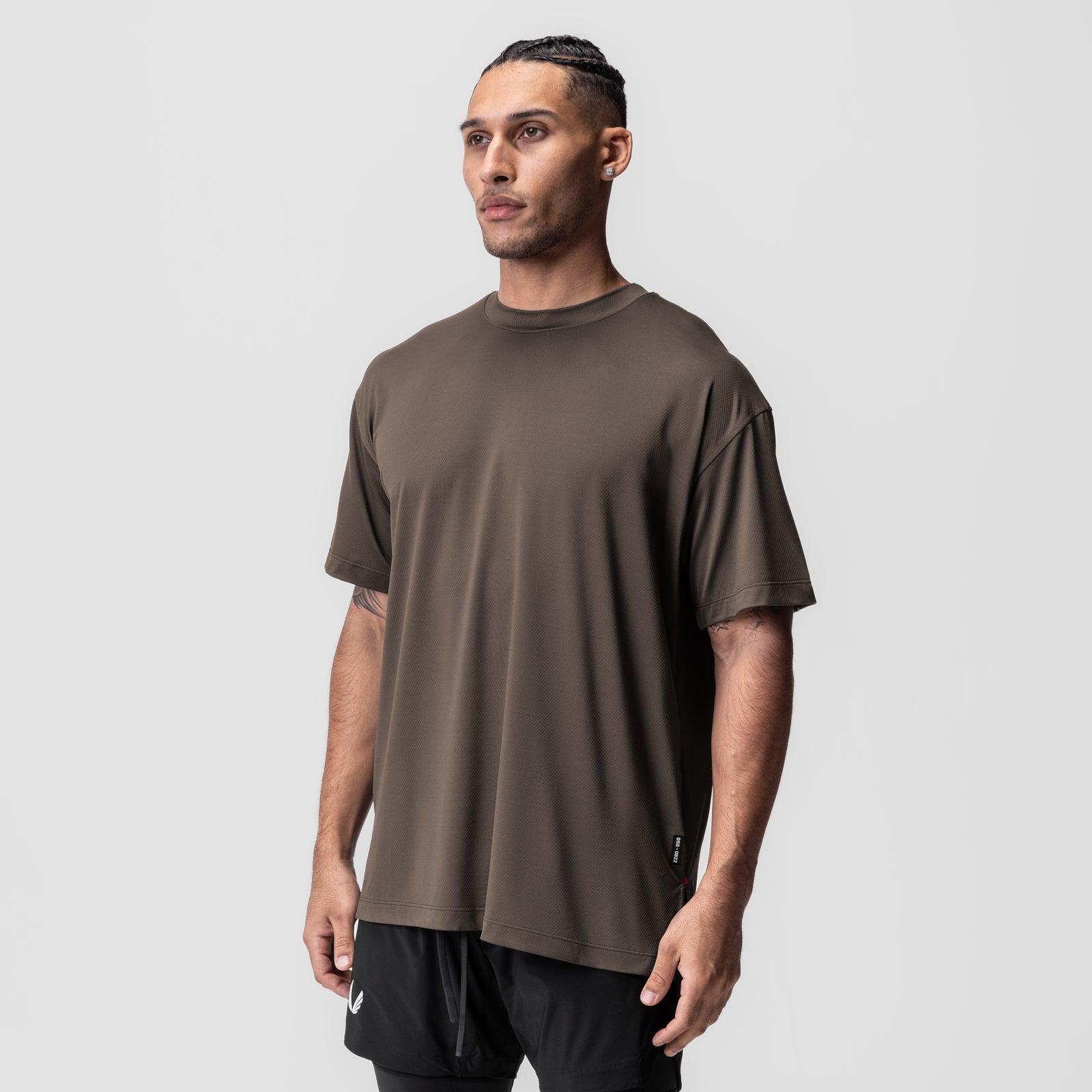 0822. AeroSilver® Oversized Tee - Space Grey Product Image