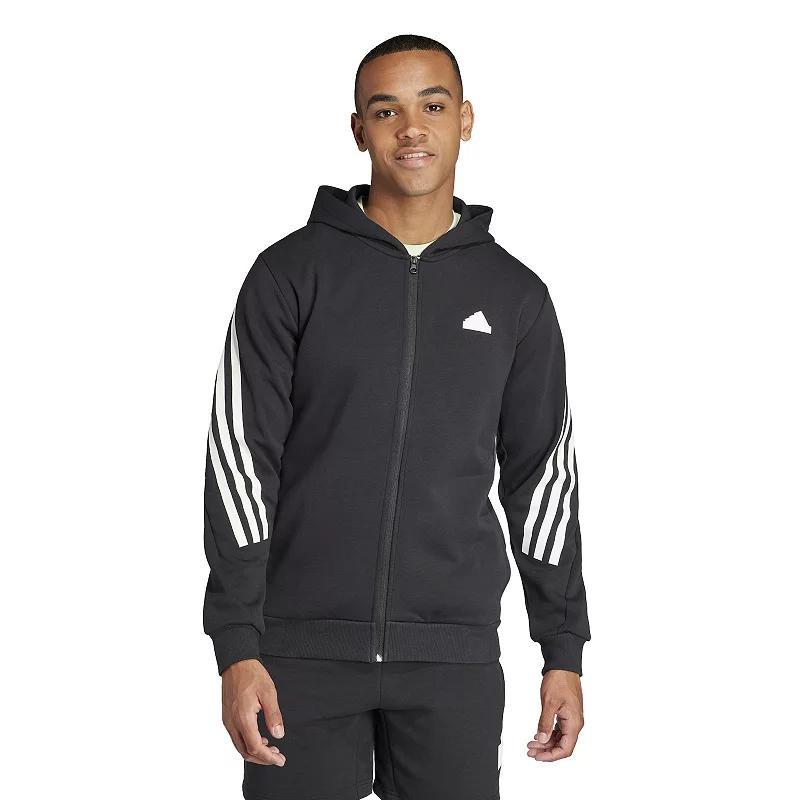 Mens adidas Future Icons 3-Stripes Full Zip Sportswear Hoodie Product Image