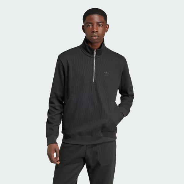 Trefoil Essentials Waffle 1/2 Zip Sweatshirt Product Image