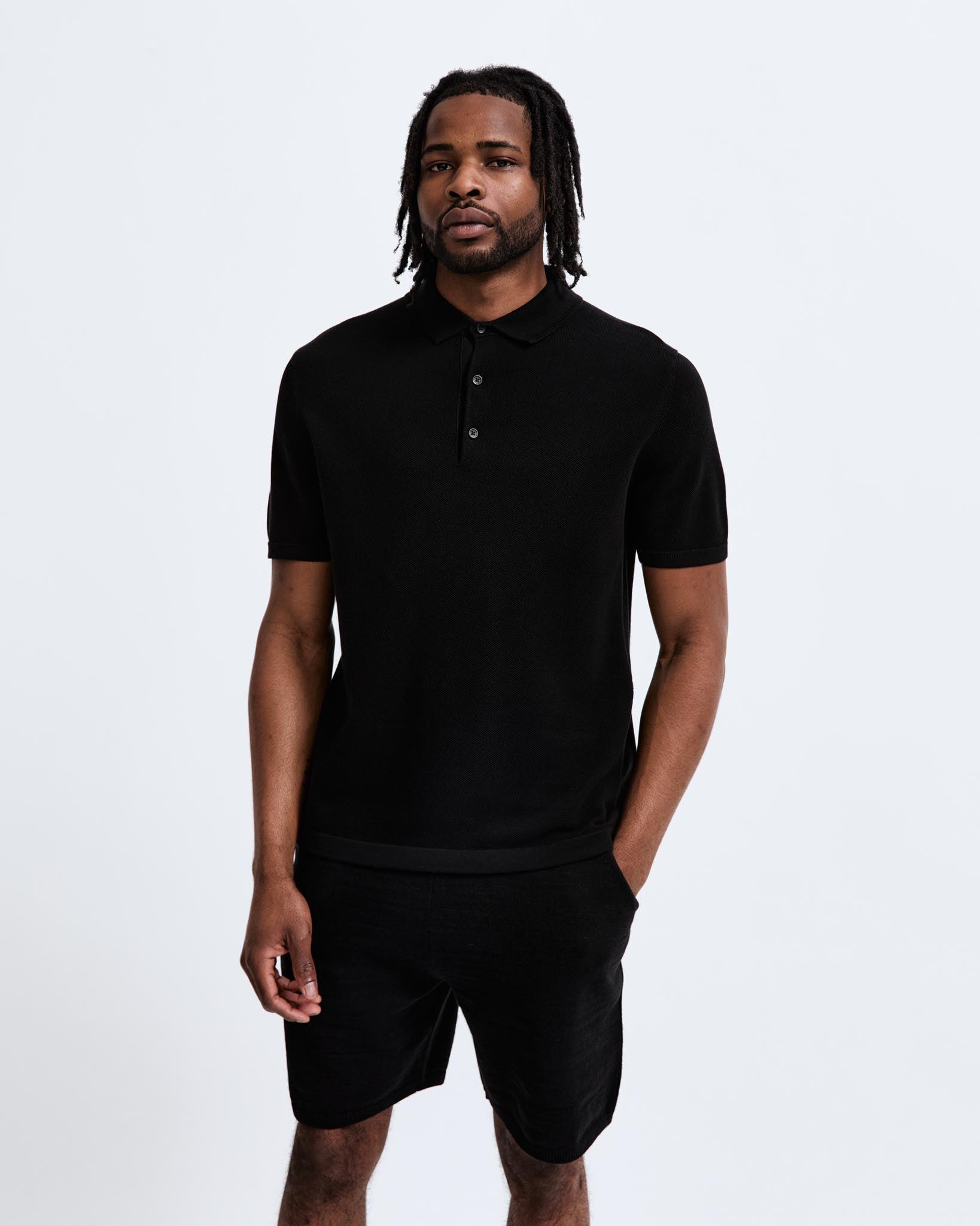 Supima Pique Ace Polo Male Product Image