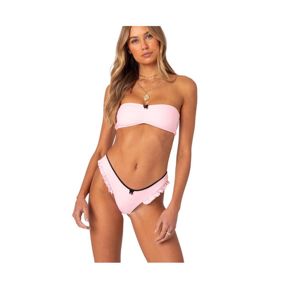 Edikted Womens Maggie Bandeau Bikini Top Product Image