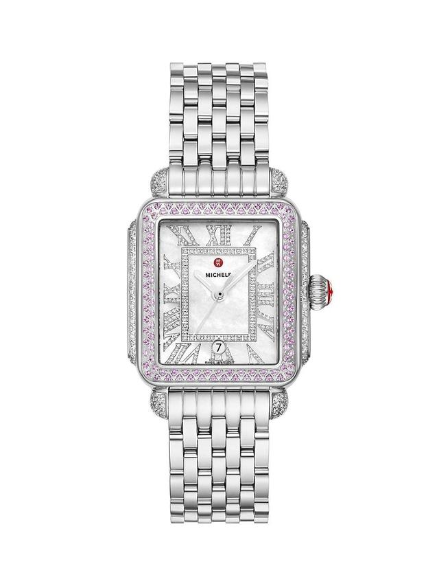 Deco Madison Pink Sapphire Watch Product Image