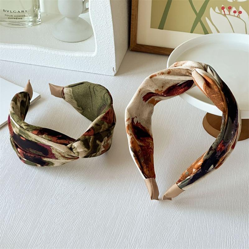 Patterned Knot Headband product image