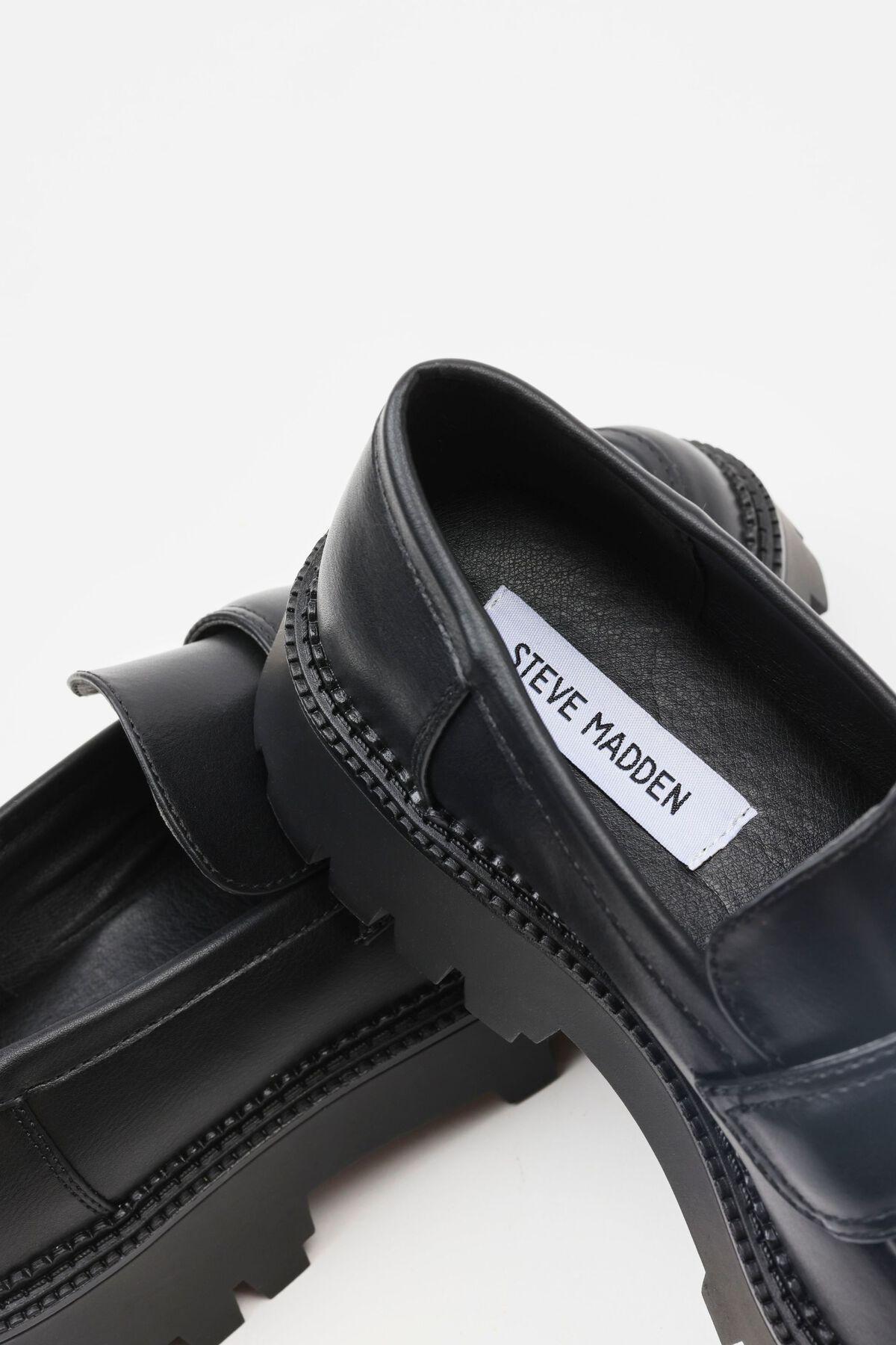 STEVE MADDEN Baker Platform Loafers Product Image