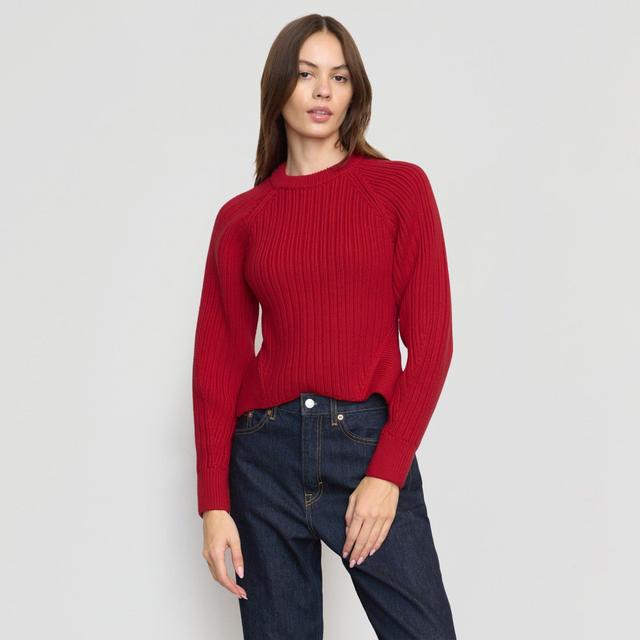 Iona Organic Cotton Cropped Sweater Product Image