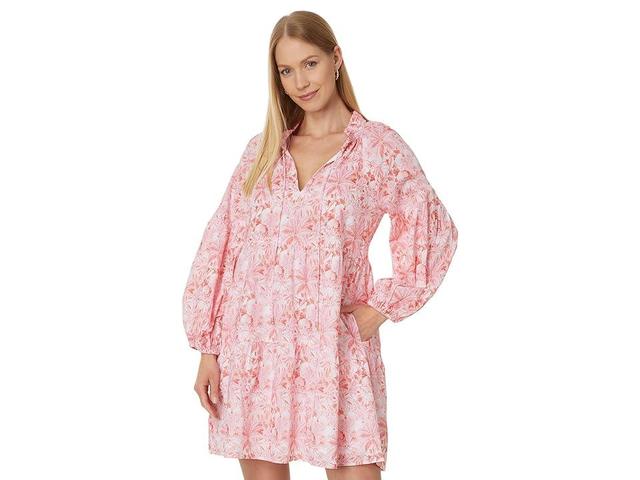 Tommy Bahama Petit Palma LS Short Dress (Paradise ) Women's Dress Product Image