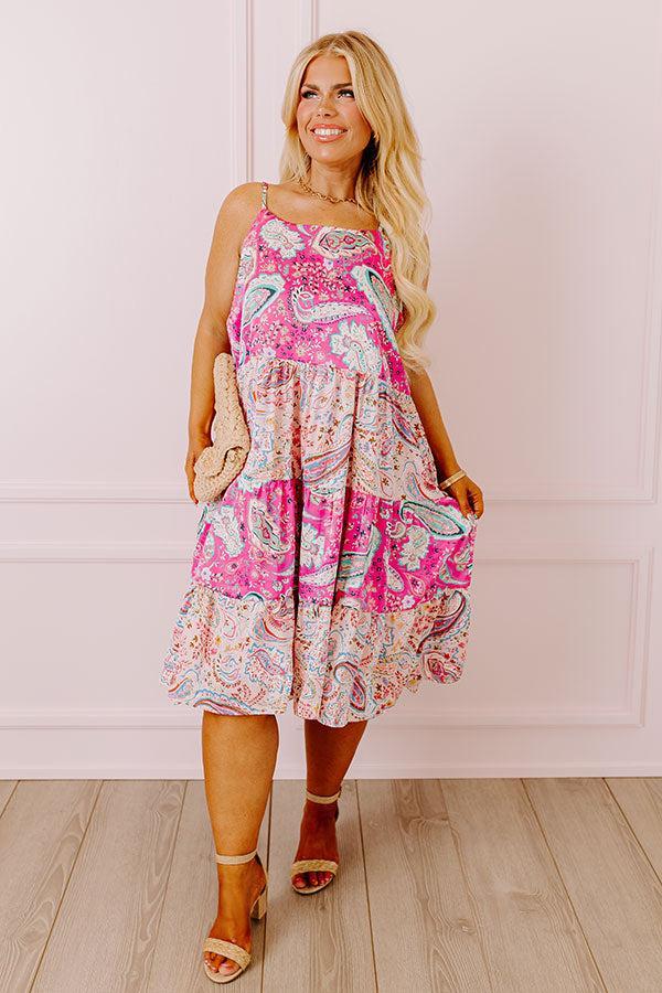 Sassy Statement Paisley Midi Curves Product Image