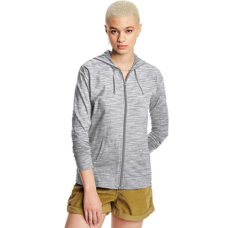 Hanes Womens Long Sleeve Hoodie, Small Product Image