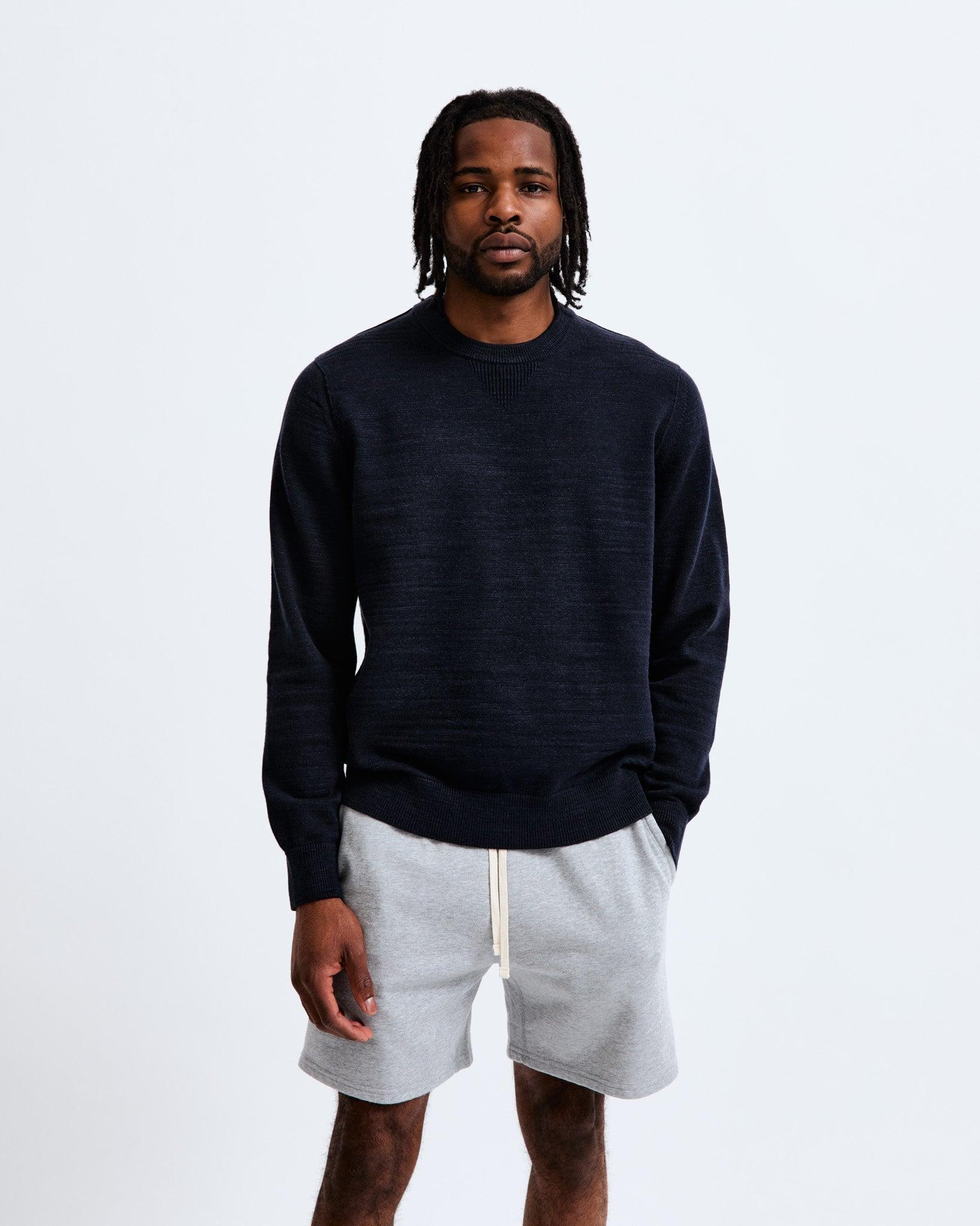 Cotton Slub Laurel Crewneck Male Product Image