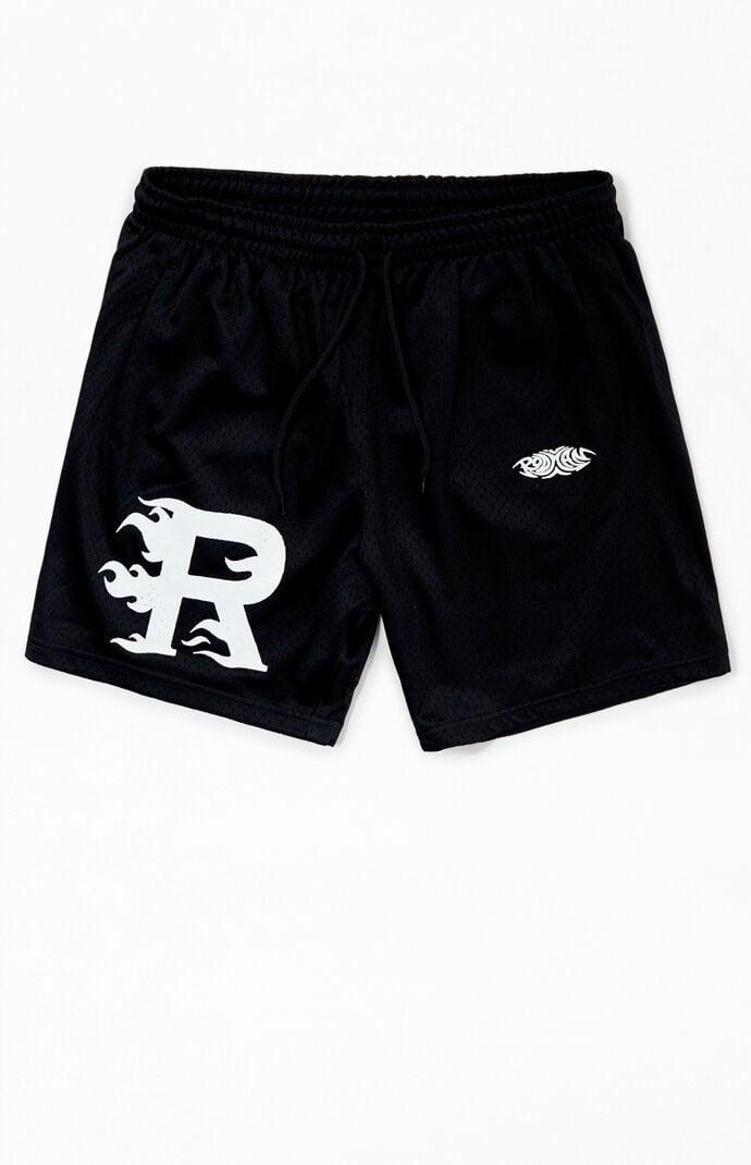 RODMAN BRAND Men's Flame Mesh Basketball Shorts Product Image