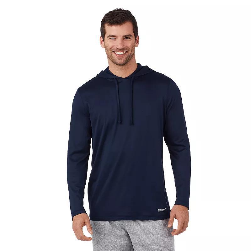 Big & Tall Cuddl Duds Far-Infrared Enhance Pajama Hoodie, Mens Blue Product Image