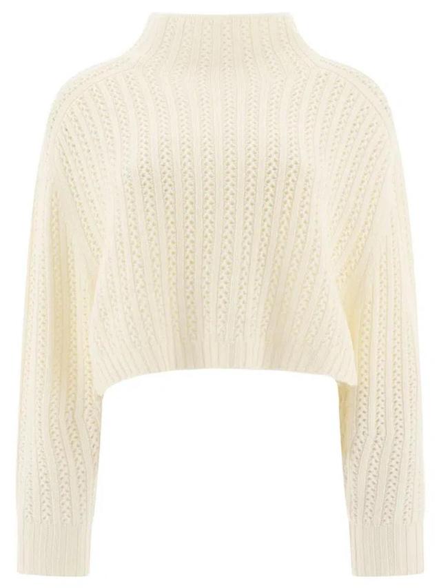 MAX MARA Hodeida Knitwear White Product Image