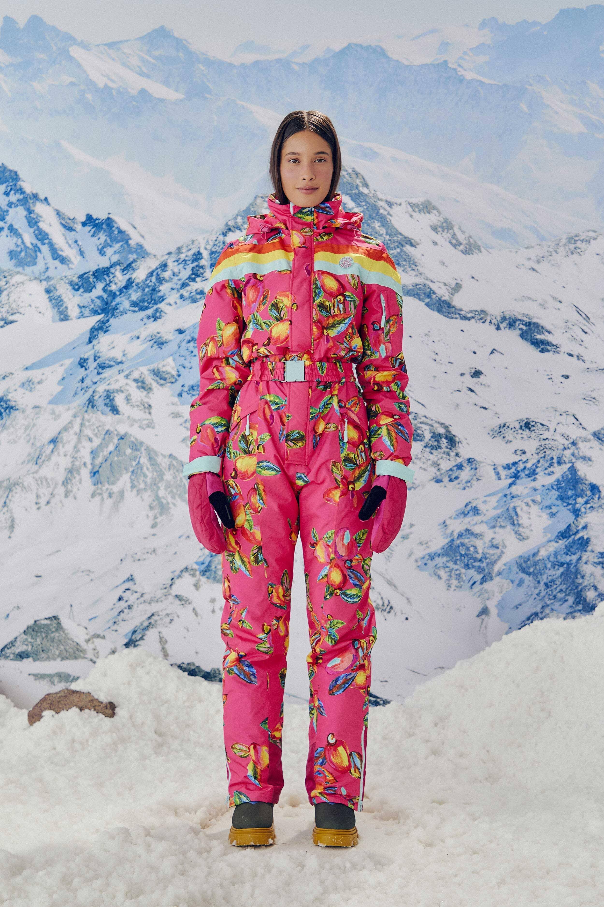 Pink Cashew Ski Jumpsuit Product Image