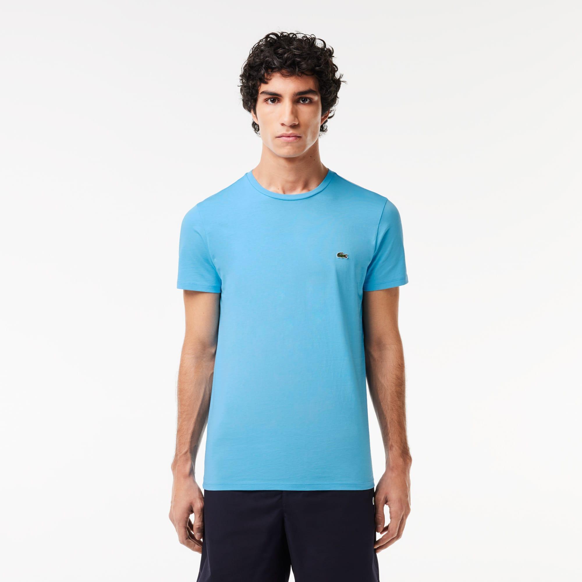 Men's Crew Neck Pima Cotton Jersey T-shirt Product Image