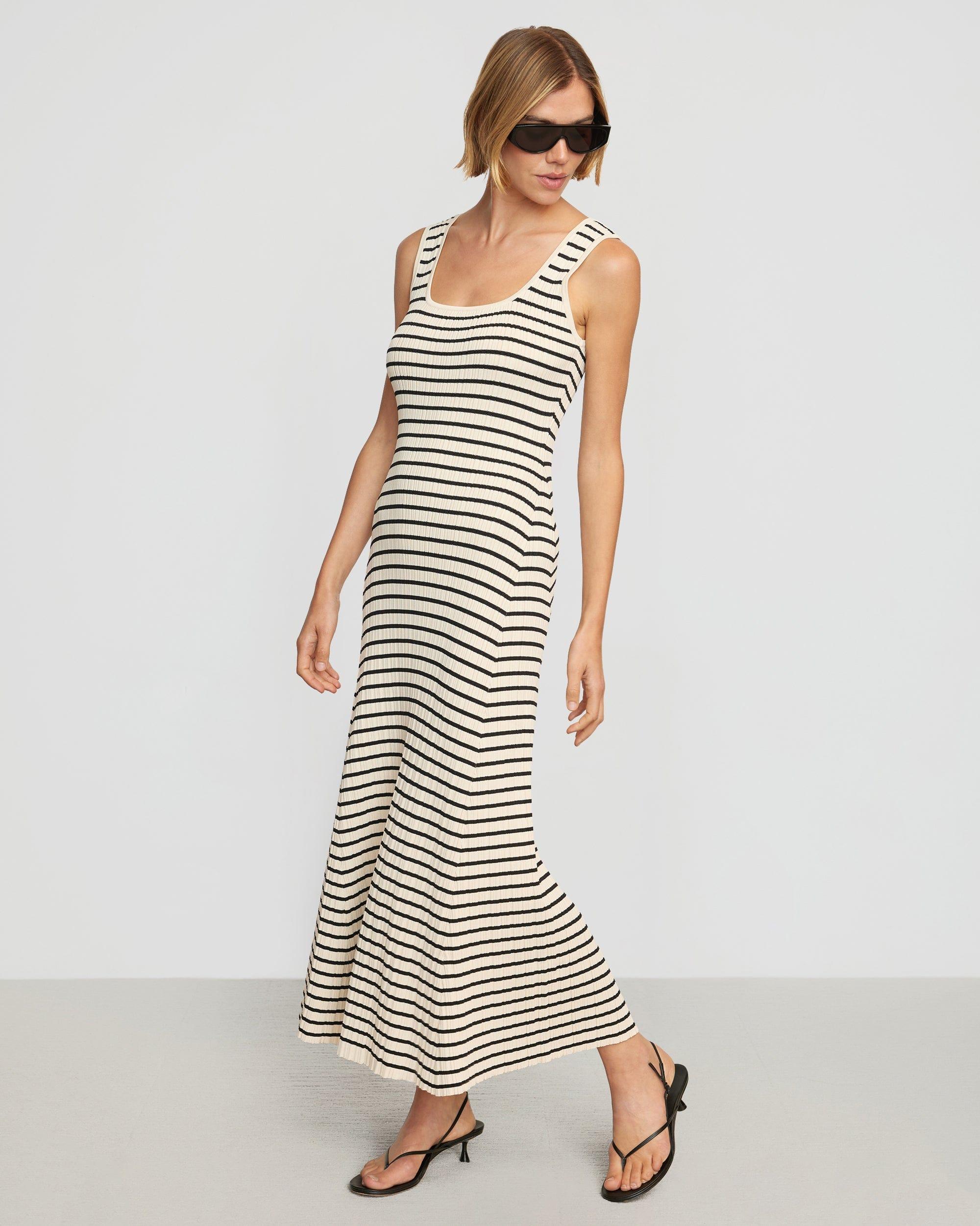 Sofia Ribbed Maxi Dress Product Image