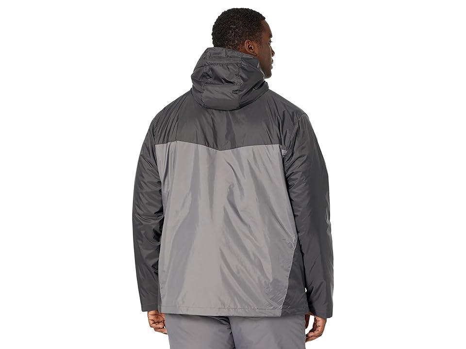 Columbia Big Tall Glennaker Sherpa Lined Jacket (Shark/City Grey) Men's Clothing Product Image