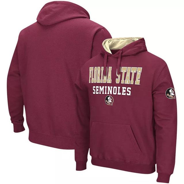 Mens Colosseum Garnet Florida State Seminoles Sunrise Pullover Hoodie Product Image