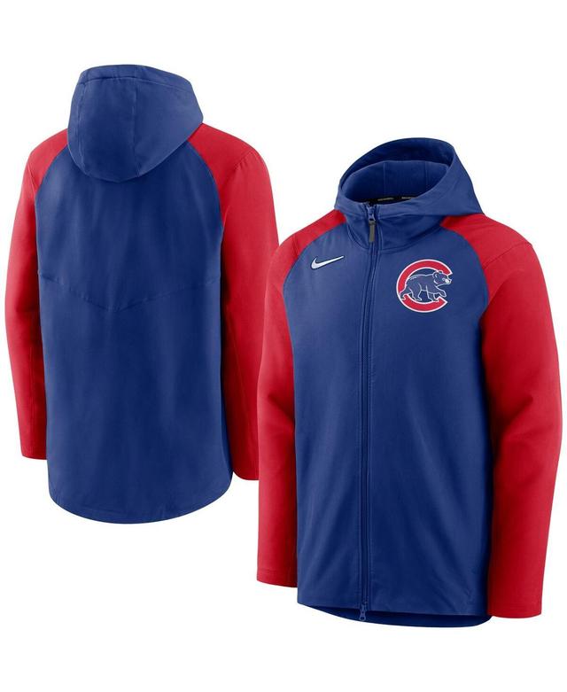 Mens Nike Royal Chicago Cubs Authentic Collection Full-Zip Hoodie Performance Jacket - Royal Product Image