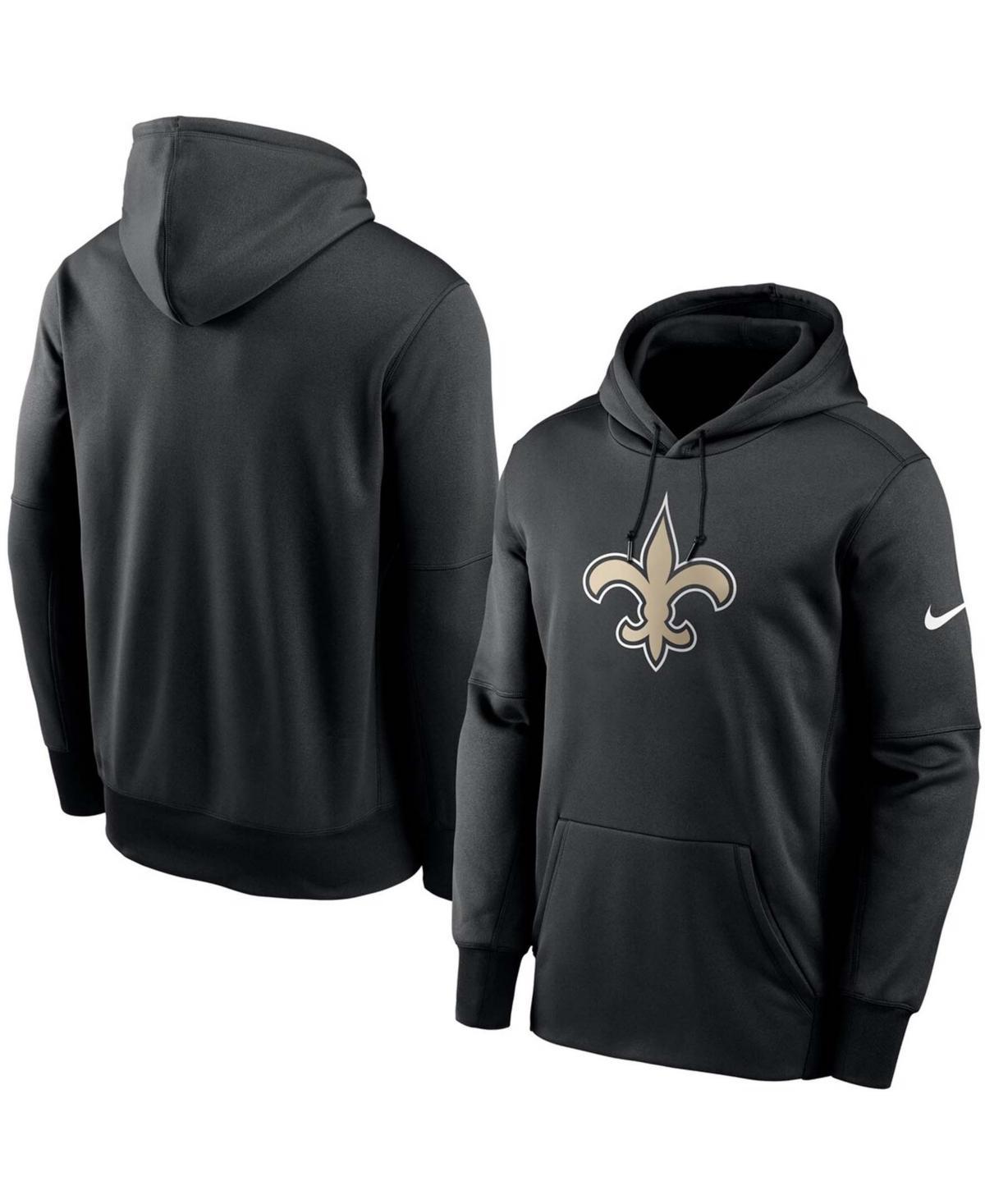 Mens Nike Black Las Vegas Raiders Big & Tall Fan Gear Prime Logo Fleece Performance Pullover Hoodie Product Image