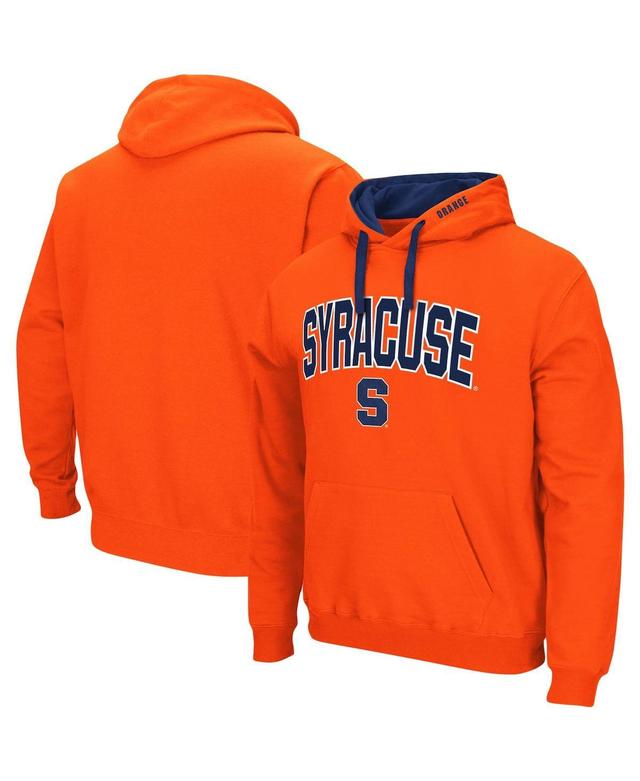 Mens Colosseum Orange Syracuse Orange Big and Tall Arch & Logo 2.0 Pullover Hoodie Product Image