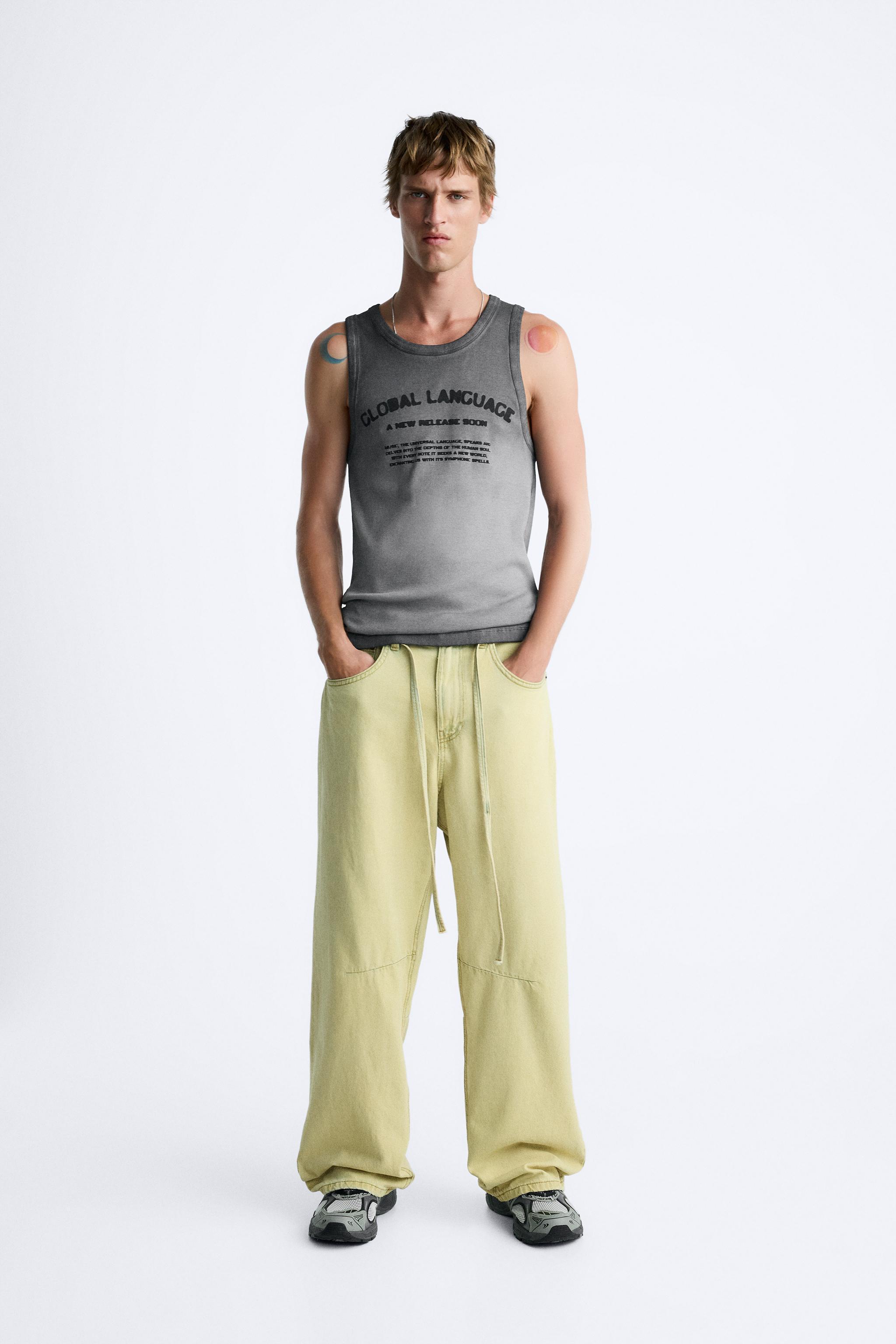 TANK TOP WITH TEXT Product Image