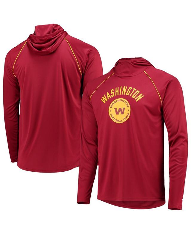 Mens Starter Burgundy Washington Football Team Raglan Long Sleeve Hoodie T-shirt Product Image