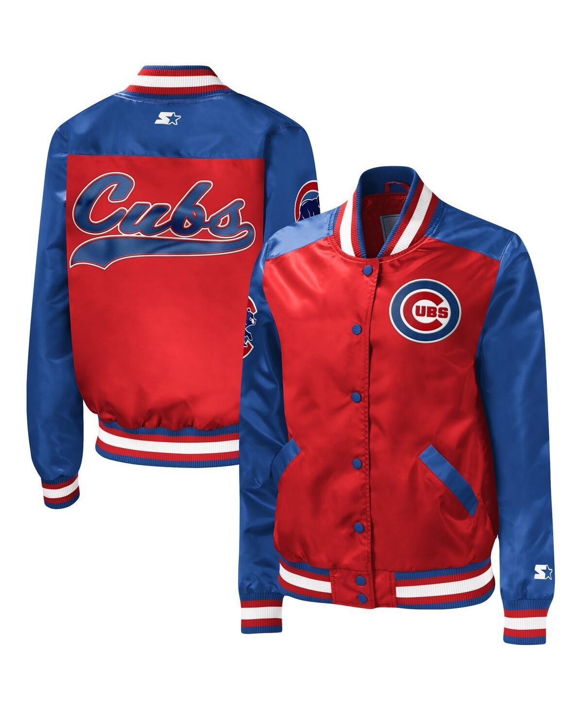 Womens Starter Chicago Cubs The Legend Full-Snap Jacket Product Image