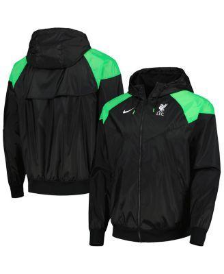 Mens Nike Black Liverpool Windrunner Raglan Full-Zip Jacket Product Image