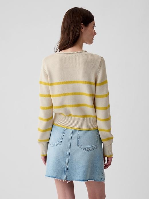 Shrunken Roll Neck Sweater Product Image