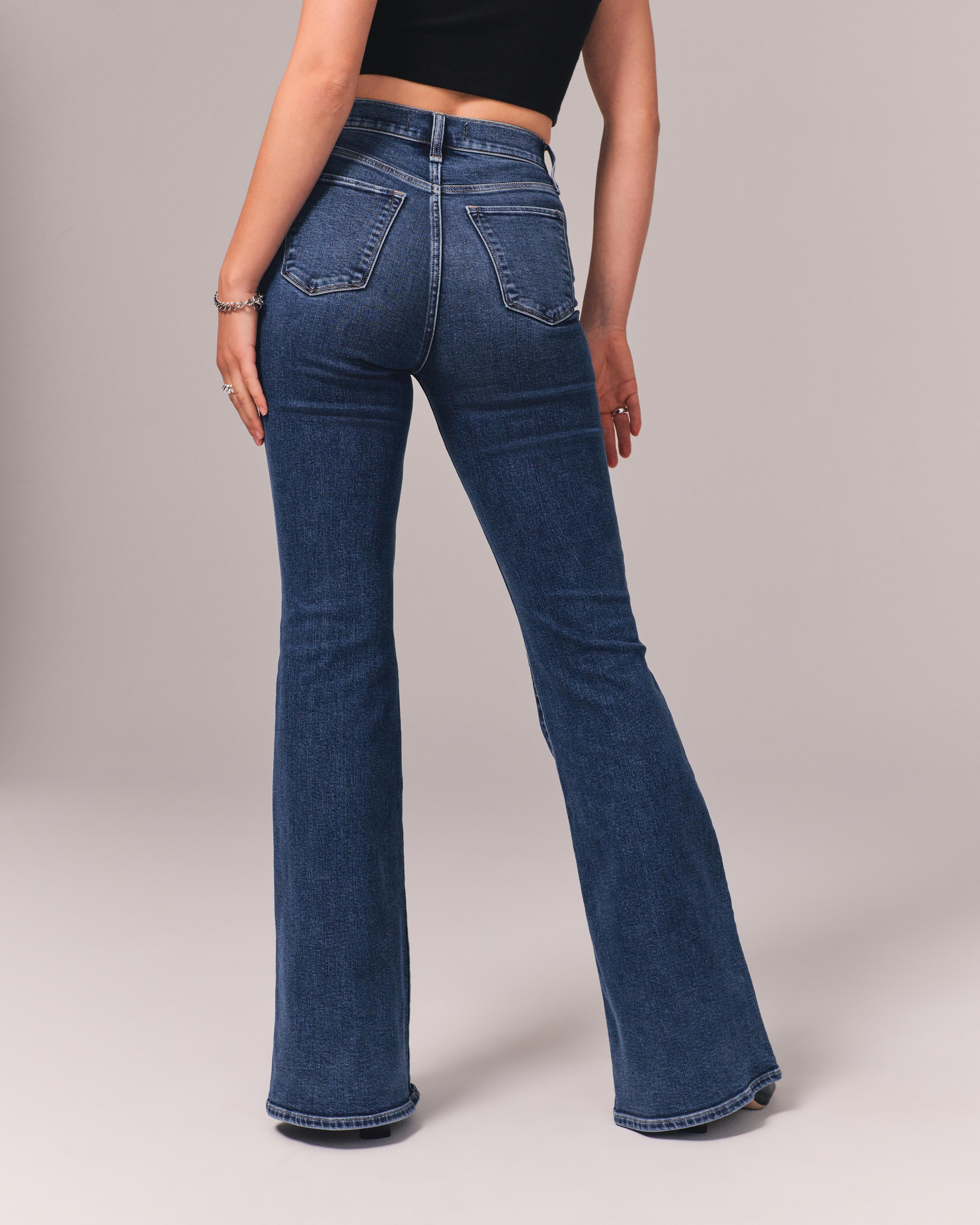 Ultra High Rise Stretch Flare Jean Product Image