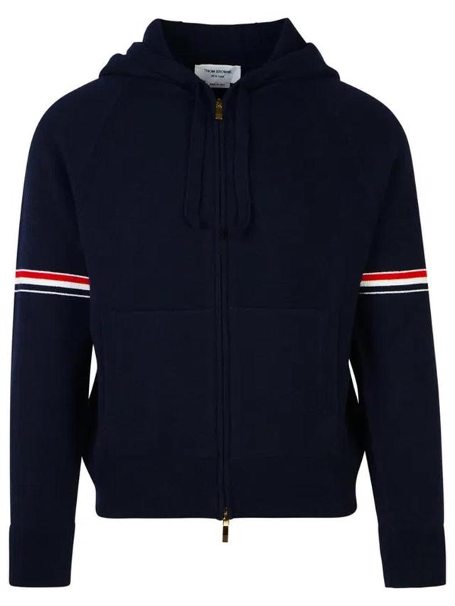 Navy Cashmere Sweater Product Image