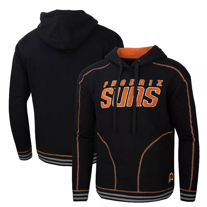 Mens Stadium Essentials Black Phoenix Suns Baseline Pullover Hoodie Product Image